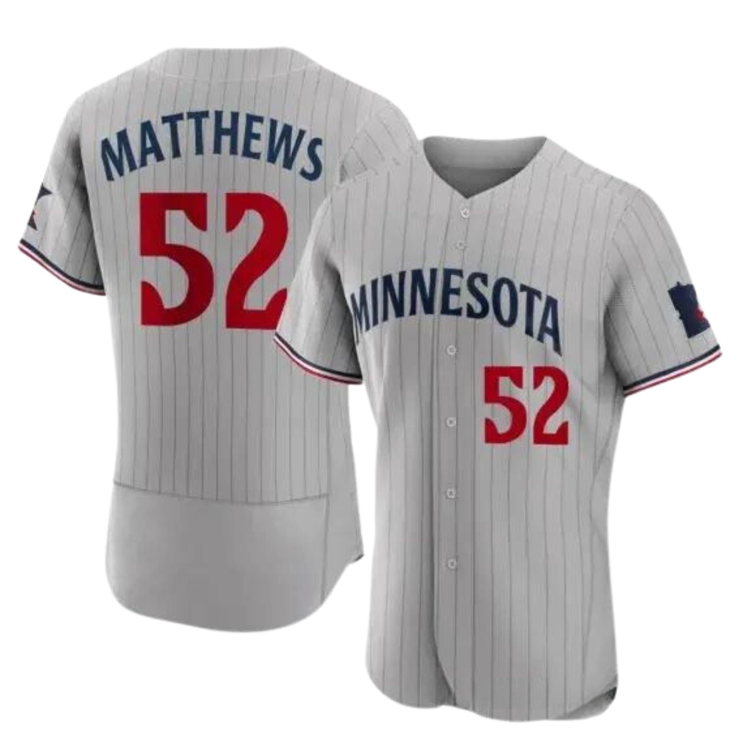 Zebby Matthews Minnesota Twins 52 Jersey