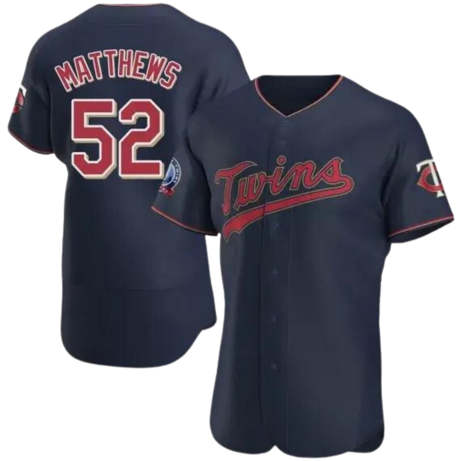 Zebby Matthews Minnesota Twins 52 Jersey