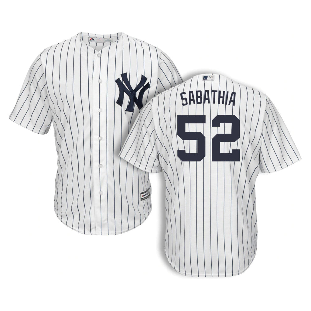 CC Sabathia New York Yankees 52 Jersey