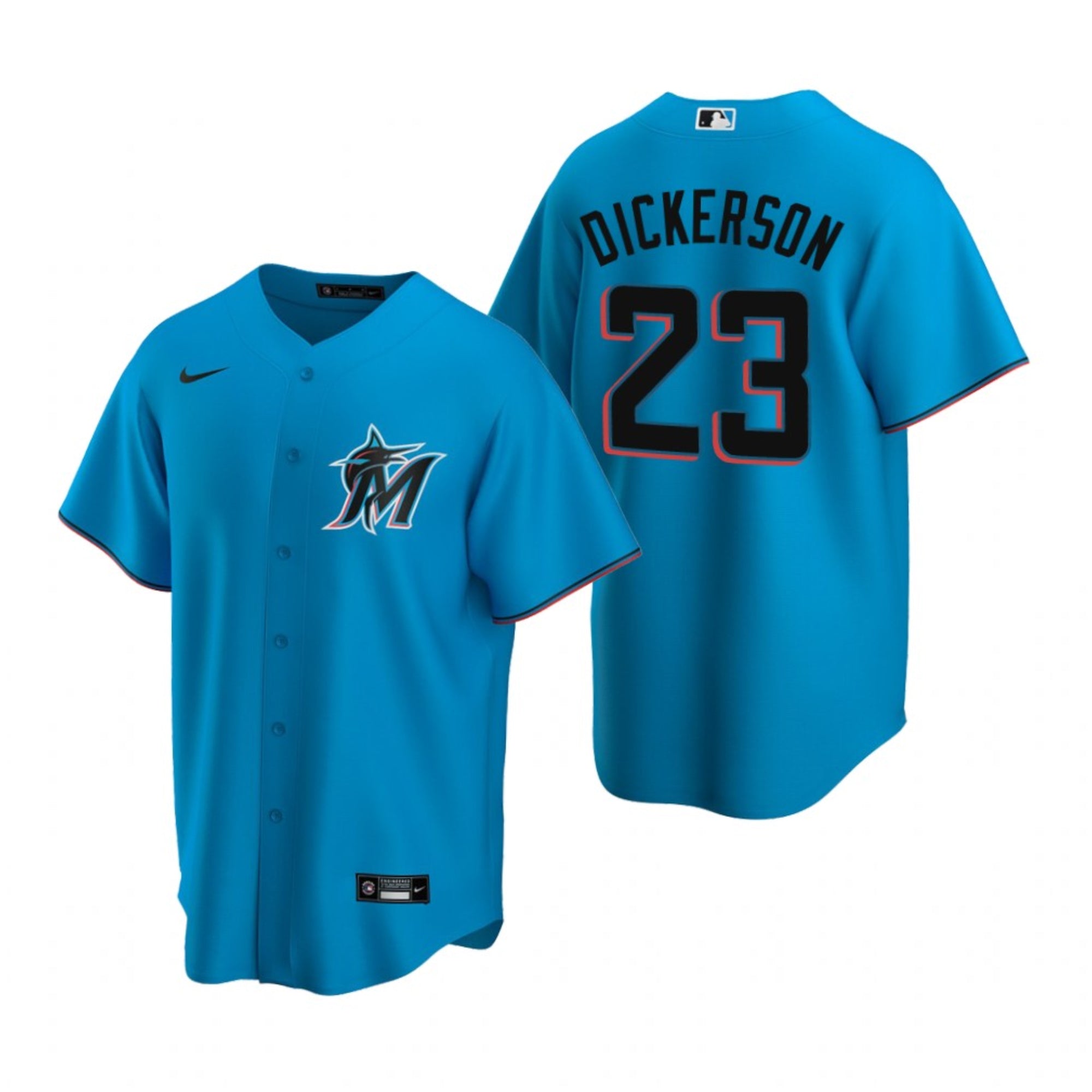 Corey Dickerson Miami Marlins 23 Jersey