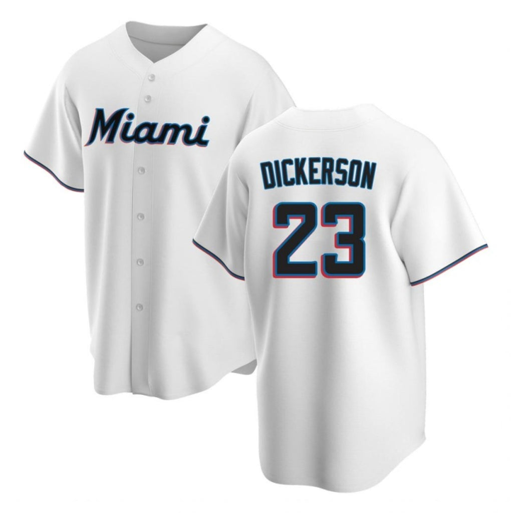 Corey Dickerson Miami Marlins 23 Jersey