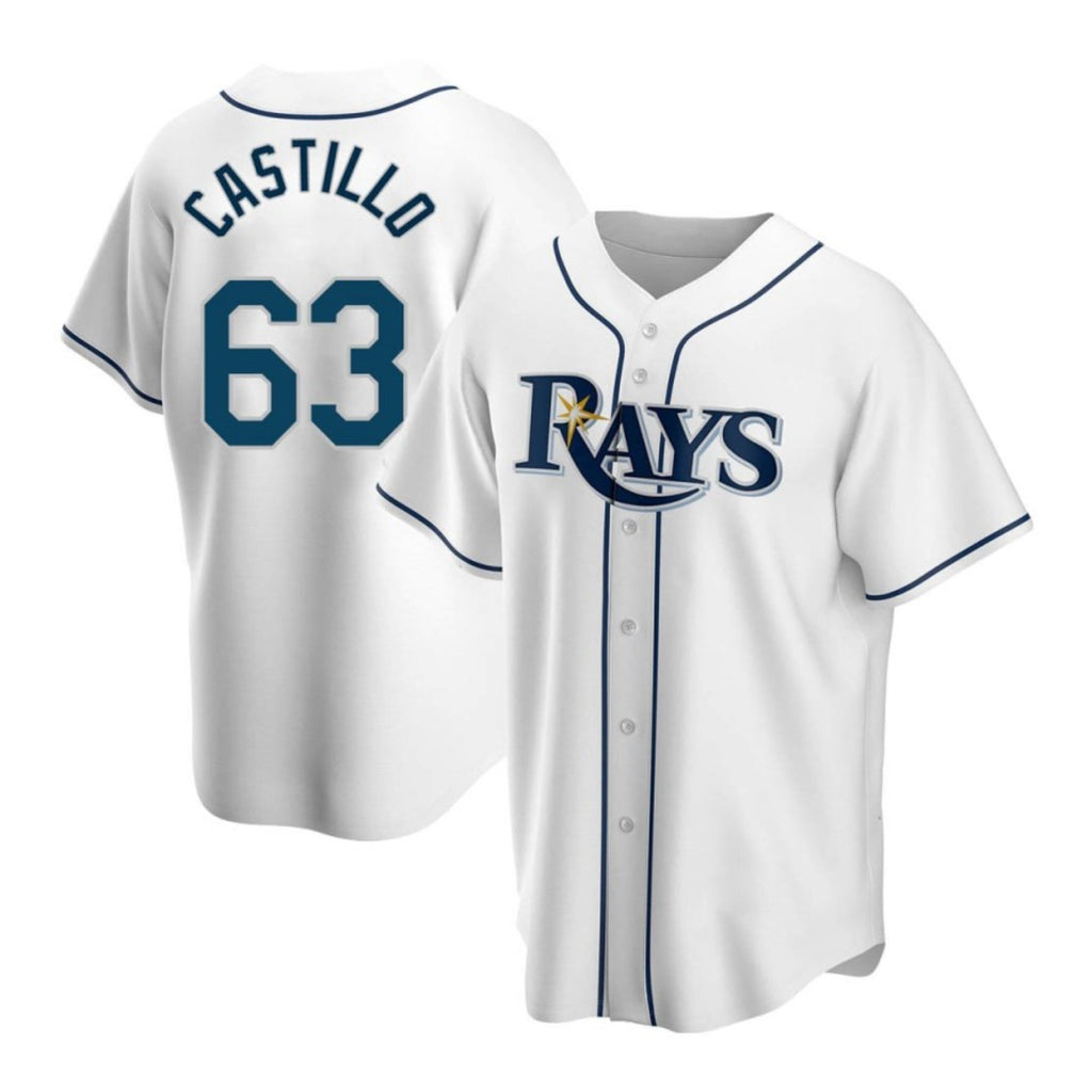 Diego Castillo Tampa Bay Rays 63 Jersey