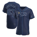 Diego Castillo Tampa Bay Rays 63 Jersey