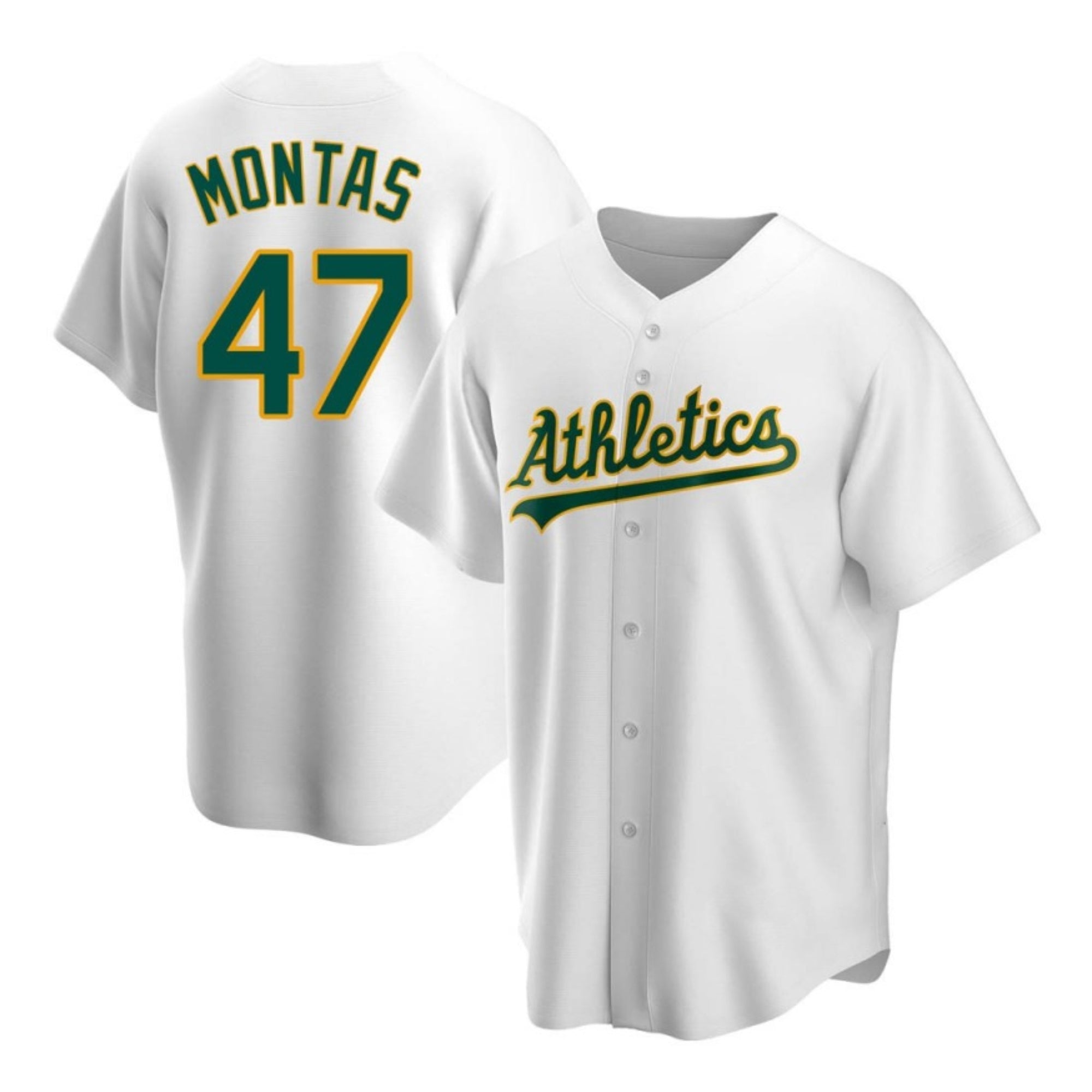 Frankie Montas Oakland Athletics 47 Jersey