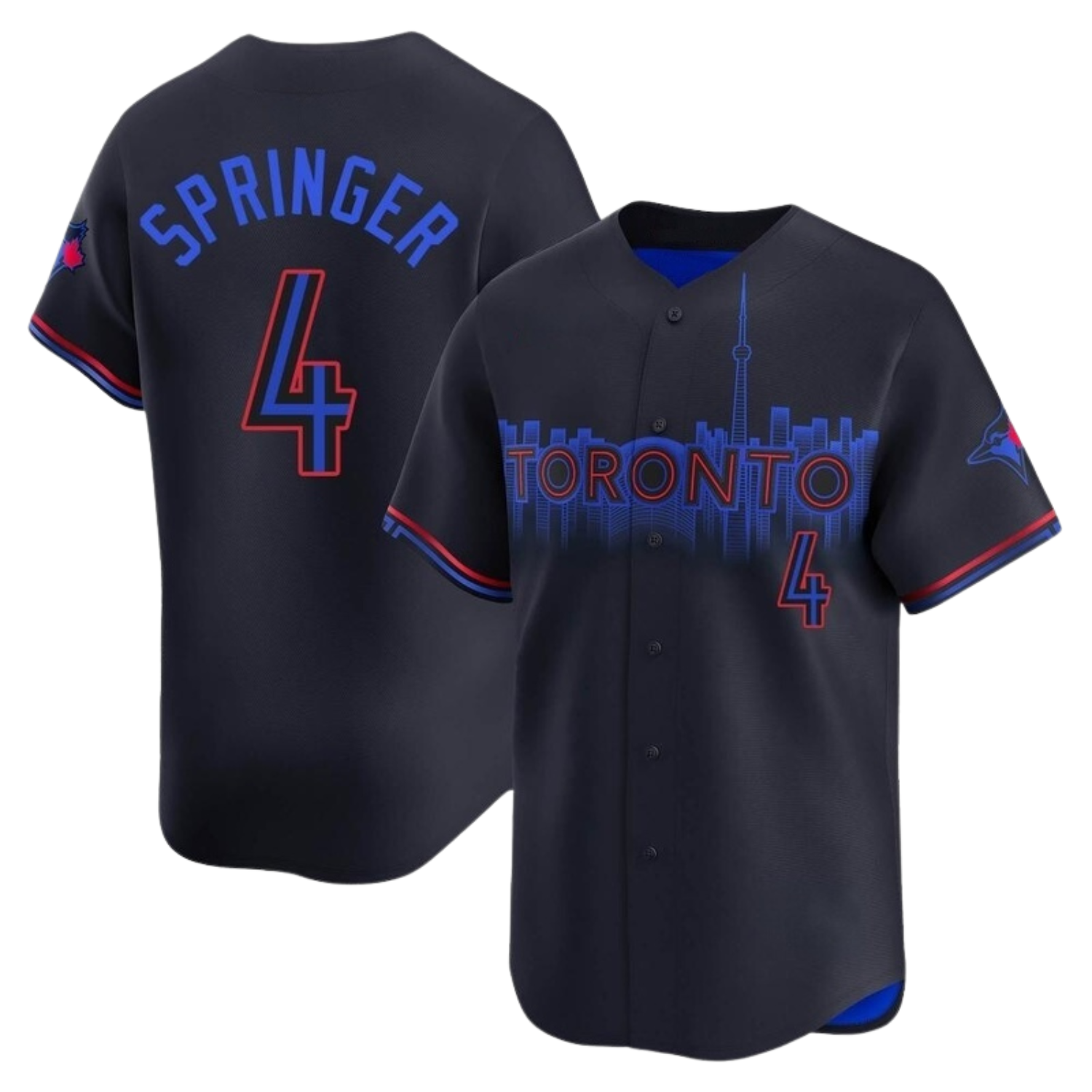 George Springe Toronto Blue Jays 4 Jersey