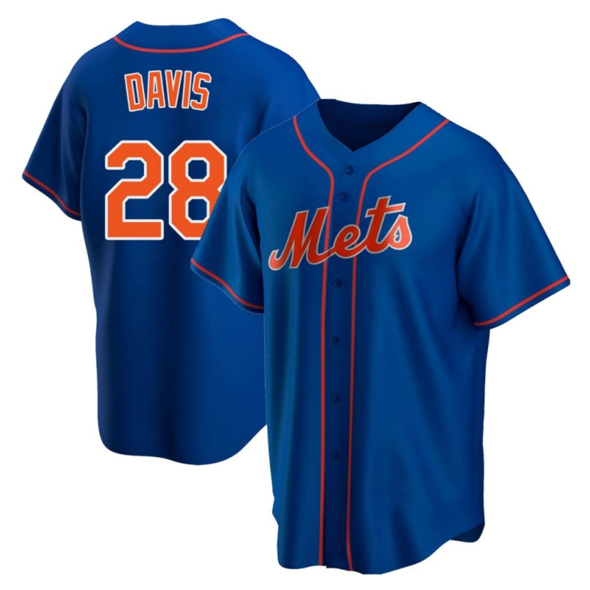J.D. Davis New York Mets 28 Jersey