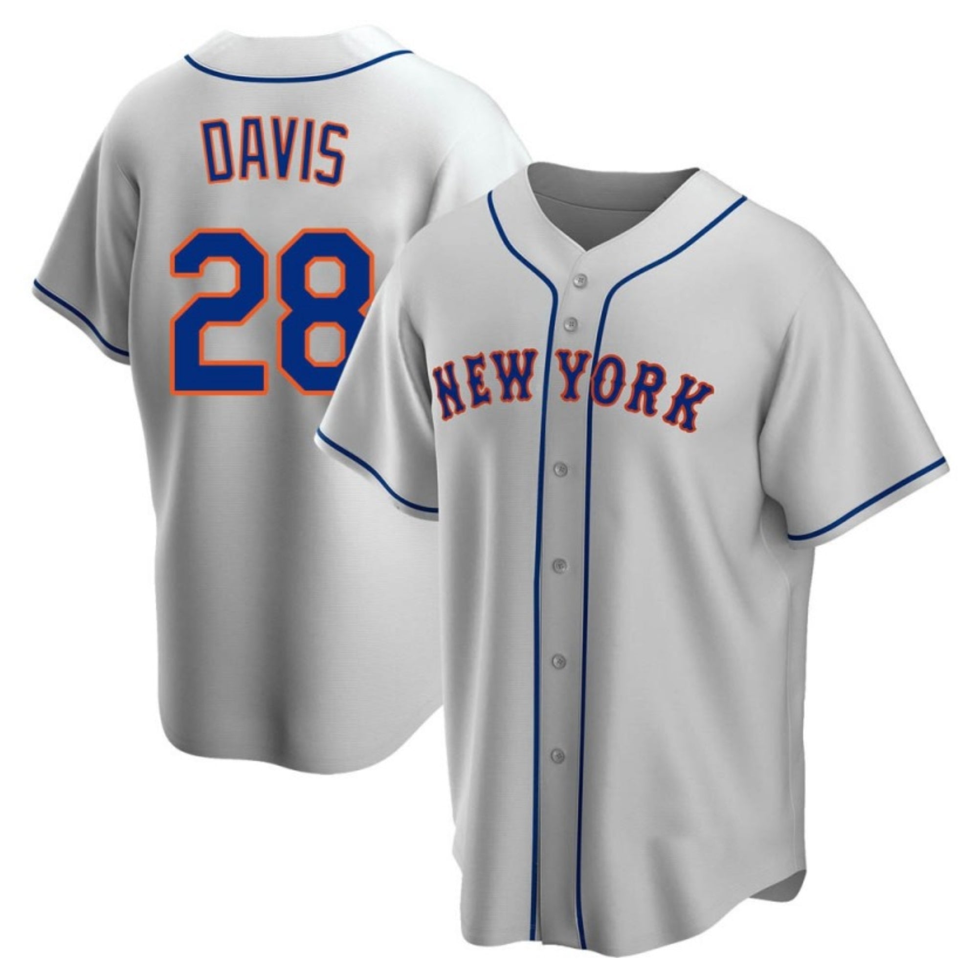 J.D. Davis New York Mets 28 Jersey