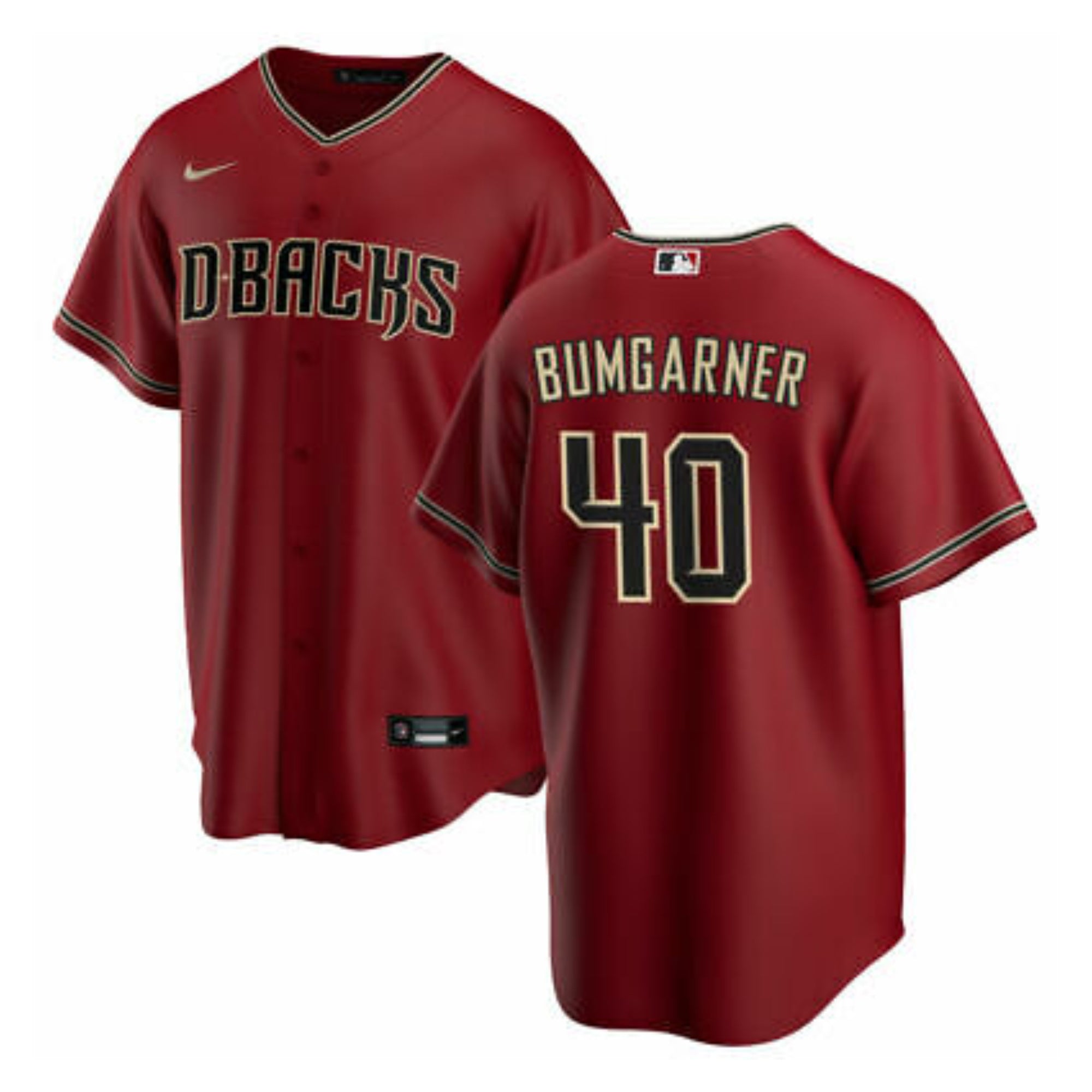 Madison Bumgarner Arizona Diamondbacks 40 Jersey