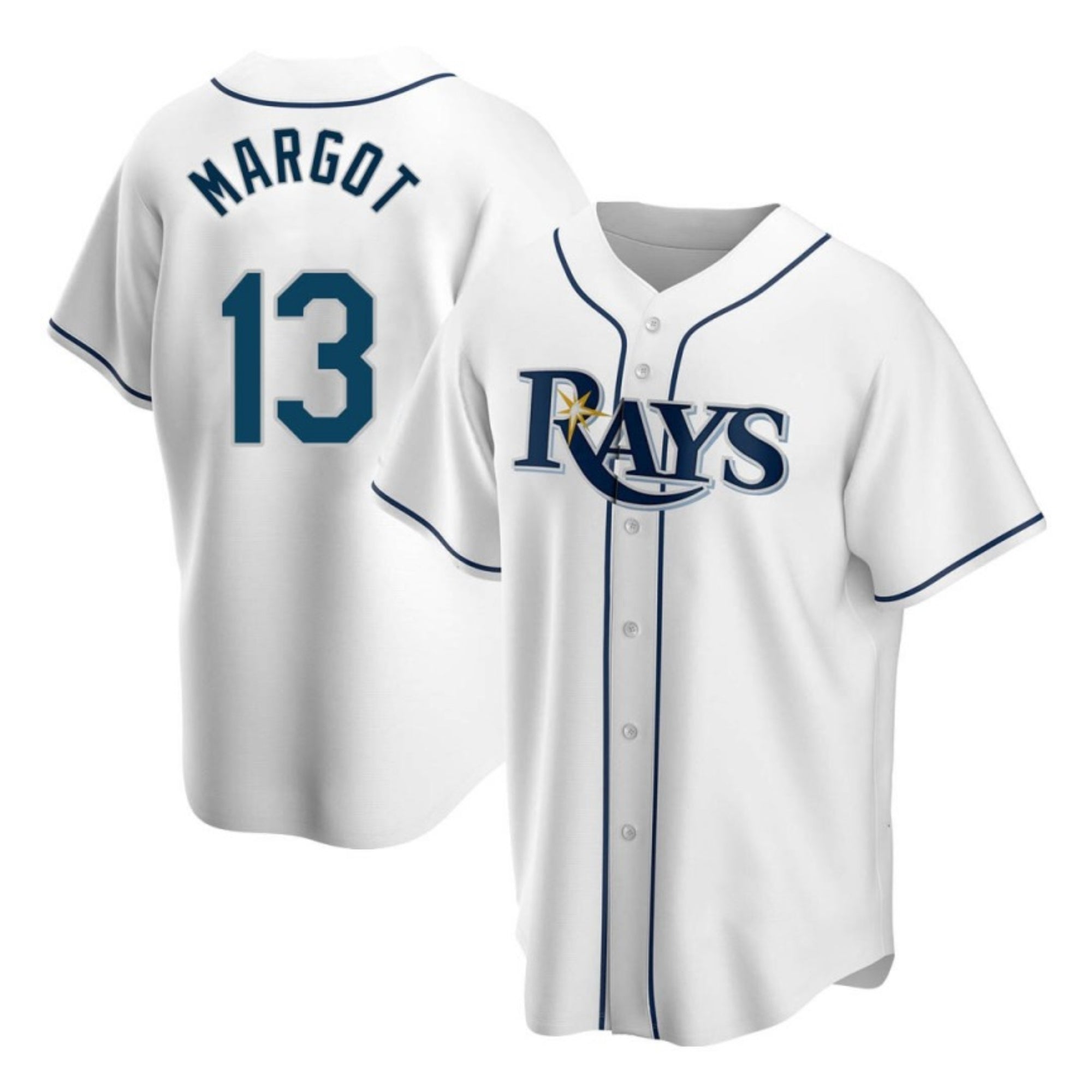 Manuel Margot Tampa Bay Rays 13 Jersey