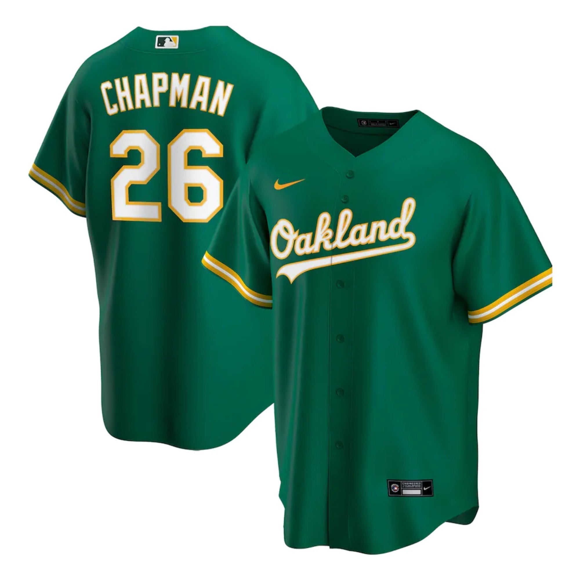 Matt Chapman Oakland Athletics 26 Jersey
