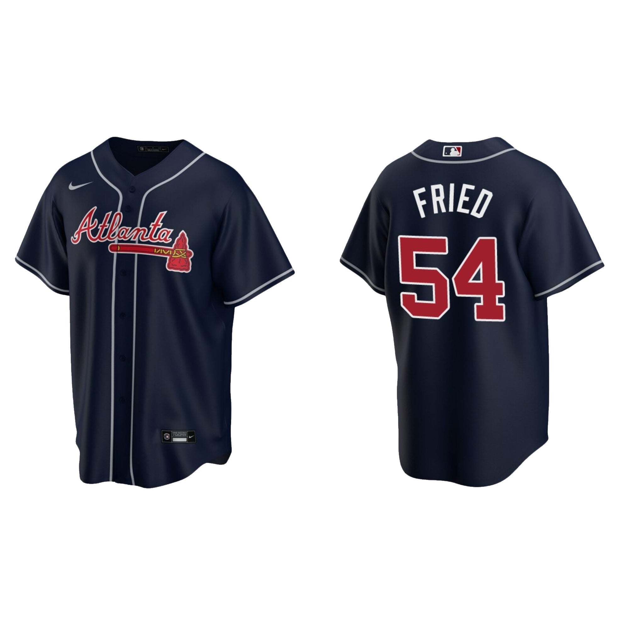 Max Fried Atlanta Braves 54 Jersey