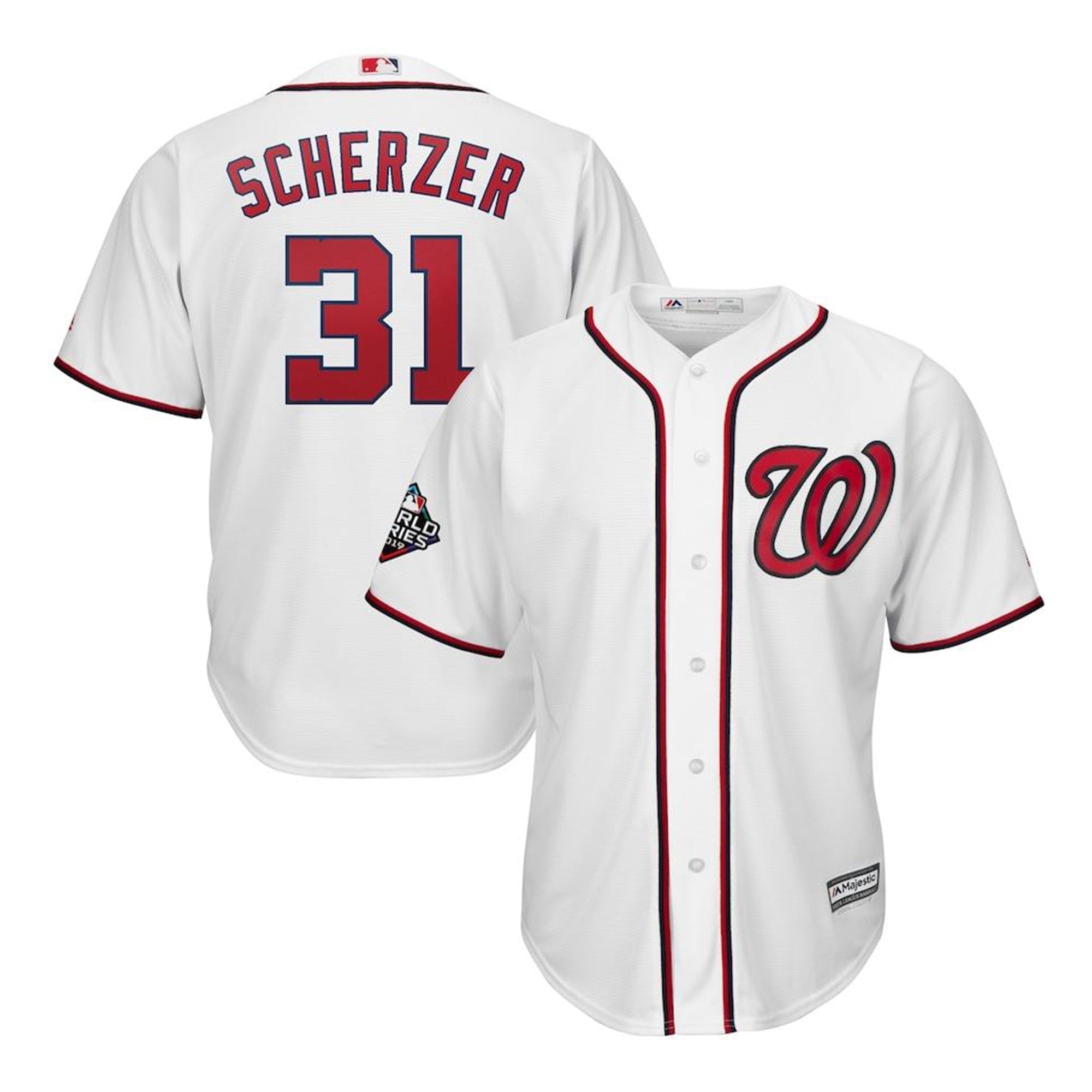 Max Scherzer Washington Nationals 31 Jersey