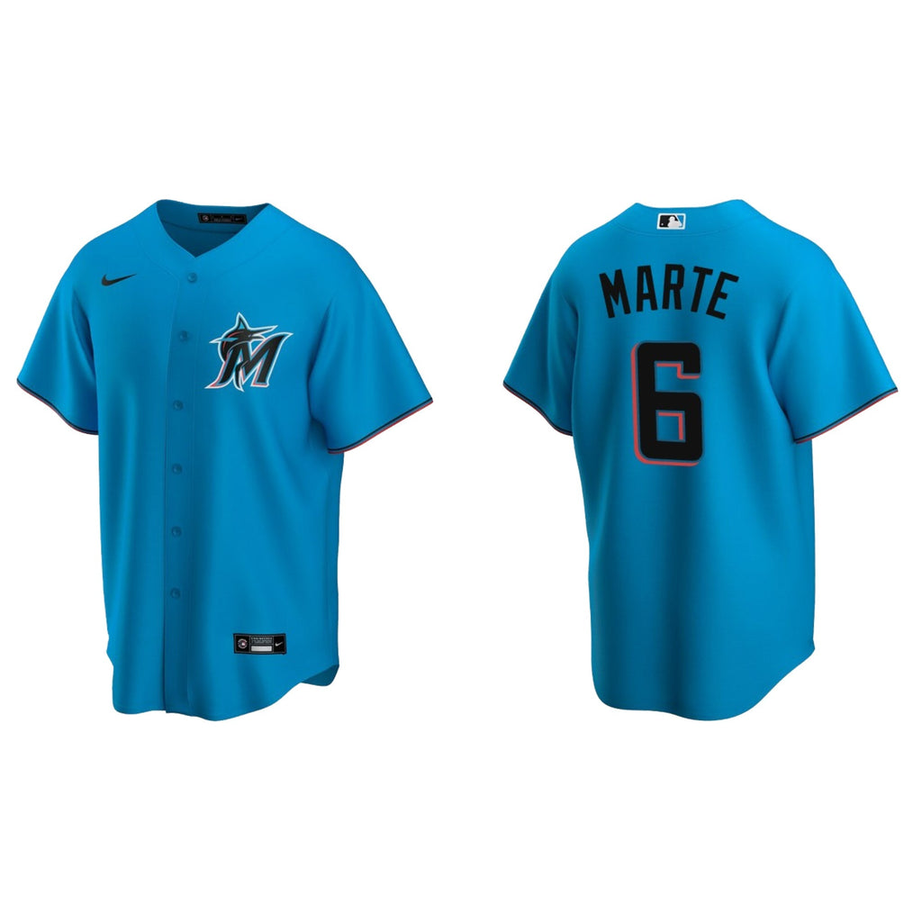Starling Marte Miami Marlins 6 Jersey