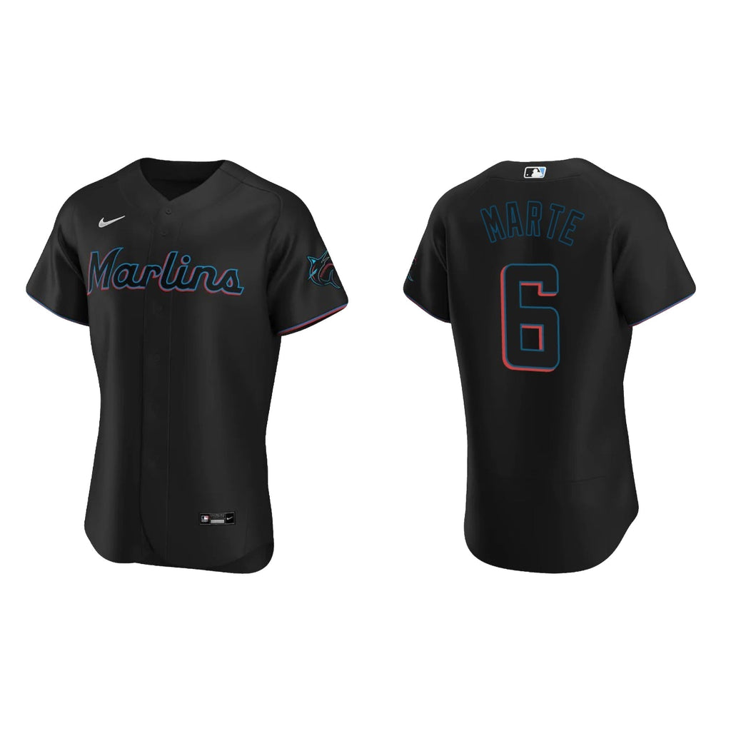 Starling Marte Miami Marlins 6 Jersey