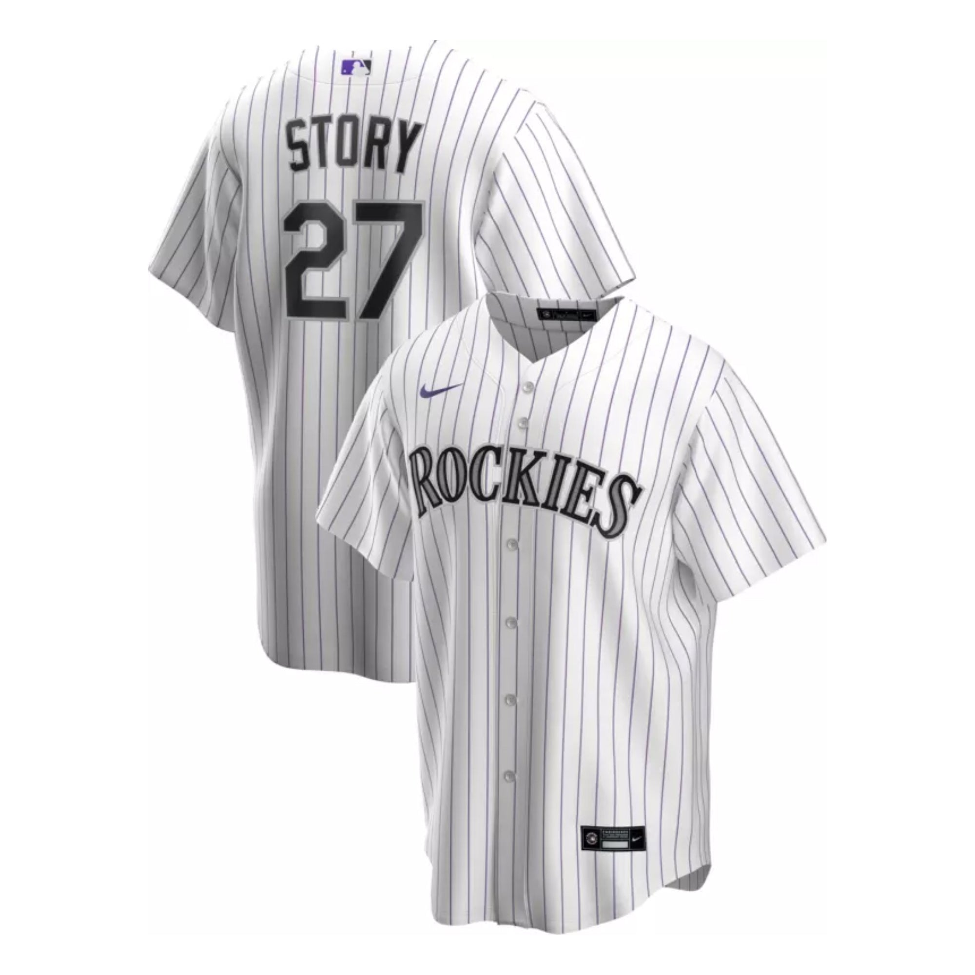 Trevor Story Colorado Rockies 27 Jersey