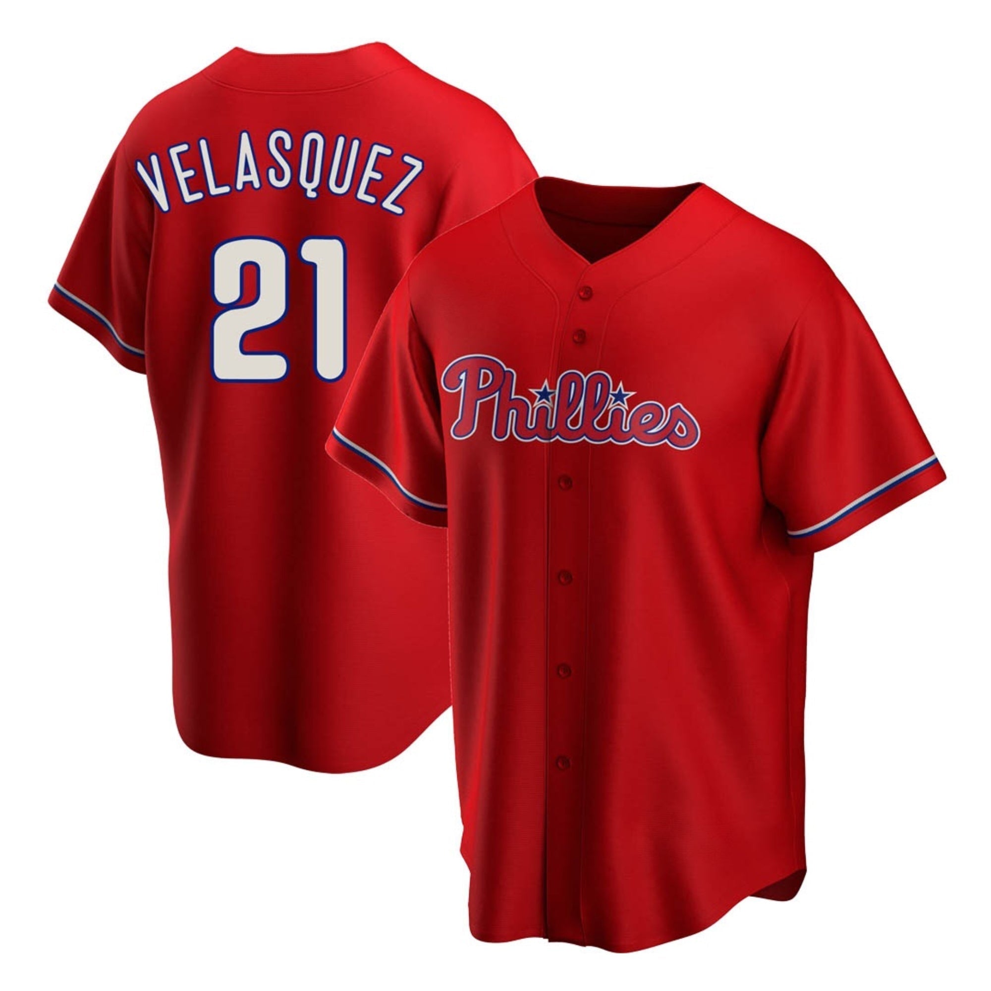 Vince Velasquez Philadelphia Phillies 21 Jersey