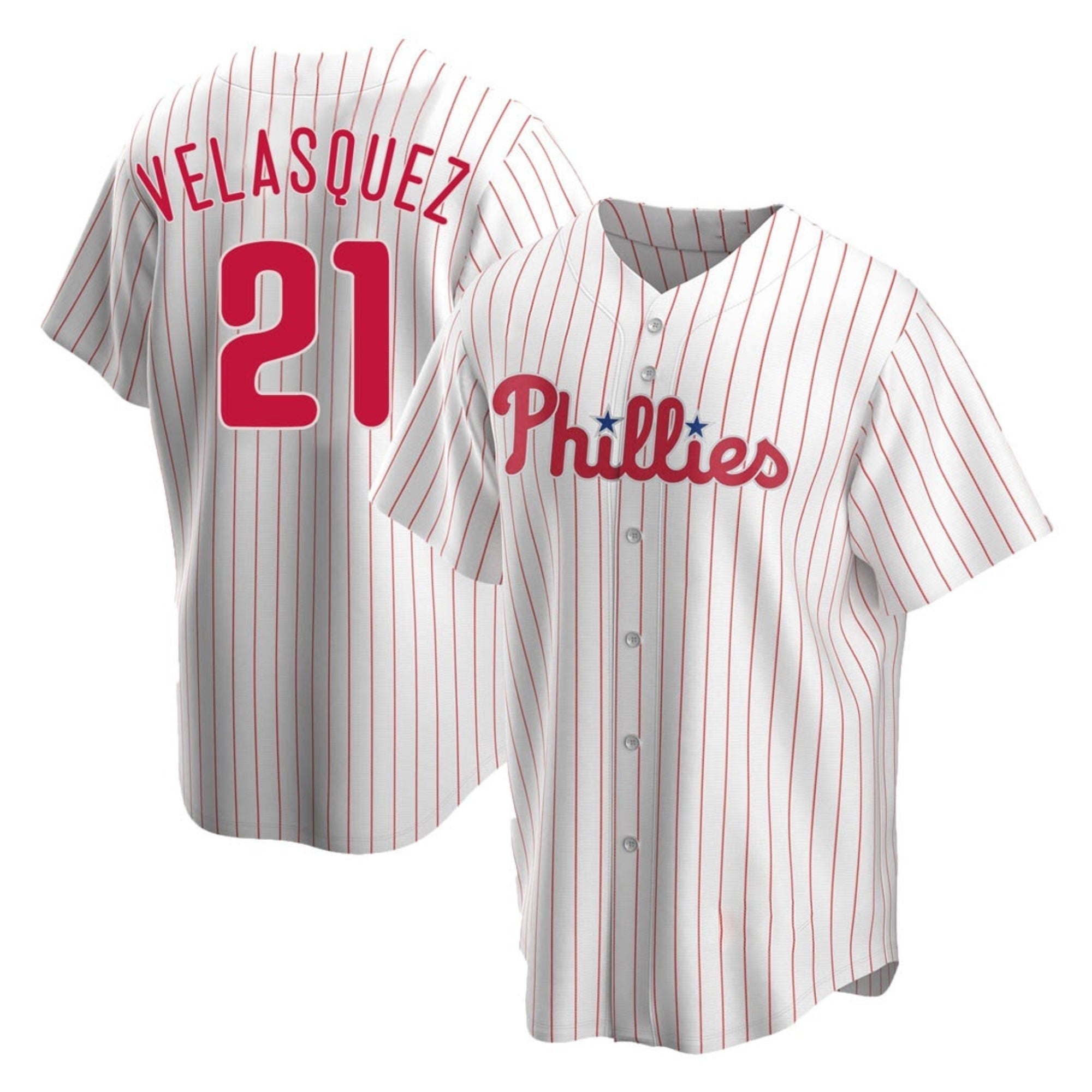 Vince Velasquez Philadelphia Phillies 21 Jersey