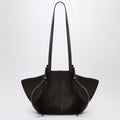 Yuzefi Mochi Bag In Ganache Suede Leather Women