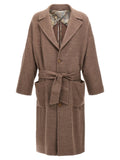 Etro Men Single-Breasted Wool Coat