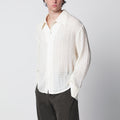 Sefr Ignacio White Cotton Shirt Men