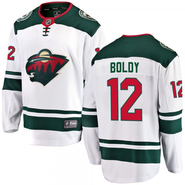 Matt Boldy Minnesota Wild 12 Jersey