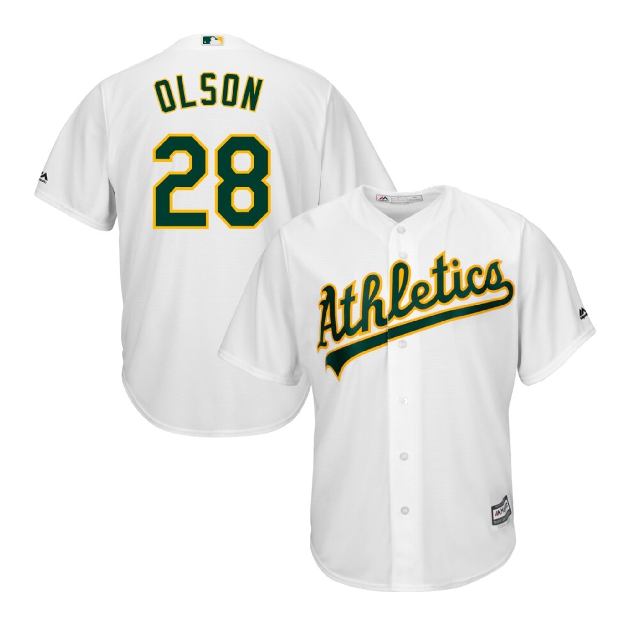 Matt Olson Oakland Athletics 28 Jersey