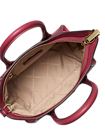 Michael Michael Kors Avril Small Pebbled Leather Satchel