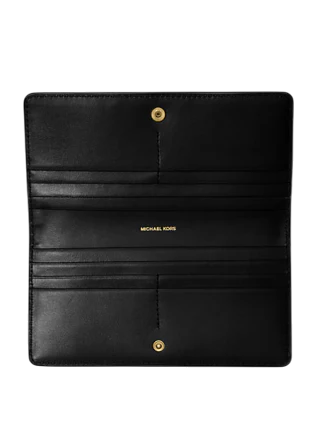 Michael Michael Kors Bryant Large Pebbled Leather Snap-Front Wallet