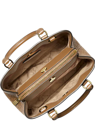 Michael Michael Kors Camille Small Signature Logo Satchel