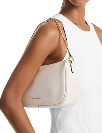 Michael Michael Kors Carmela Medium Pebbled Leather Convertible Crossbody Bag