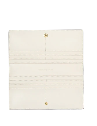 Michael Michael Kors Carson Large Patent Crocodile Embossed Wallet