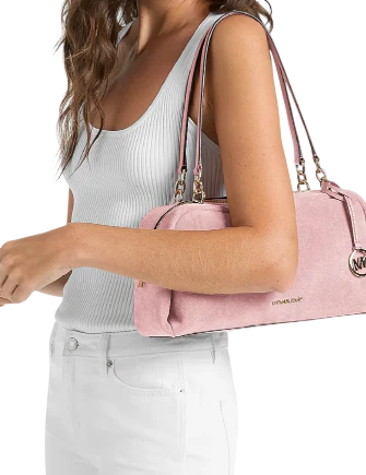 Michael Michael Kors Cecily Medium Suede Shoulder Bag