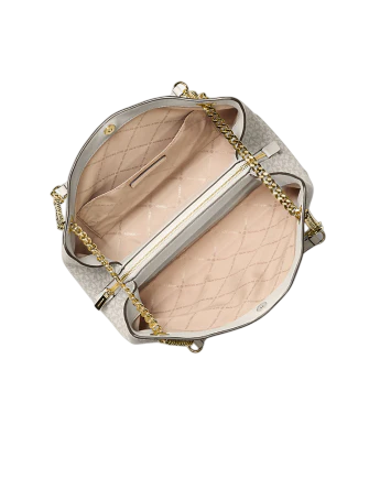 Michael Michael Kors Christina Medium Signature Logo Messenger Bag