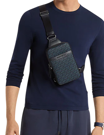 Michael Michael Kors Cooper Medium Signature Logo Sling Pack