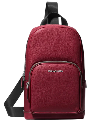 Michael Michael Kors Cooper Pebbled Leather Sling Pack