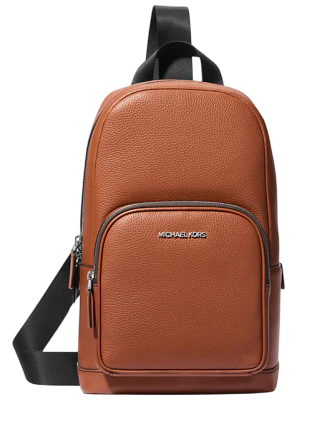Michael Michael Kors Cooper Pebbled Leather Sling Pack
