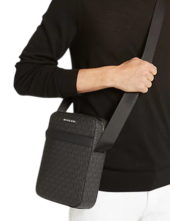 Michael Michael Kors Cooper Signature Logo Flight Bag