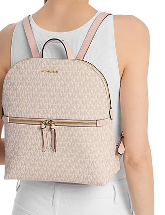Michael Michael Kors Dallas Medium Signature Logo Backpack