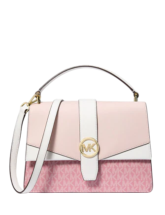 Michael Michael Kors Greenwich Medium Signature Logo Satchel