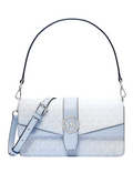Michael Michael Kors Greenwich Medium Signature Logo Shoulder Bag