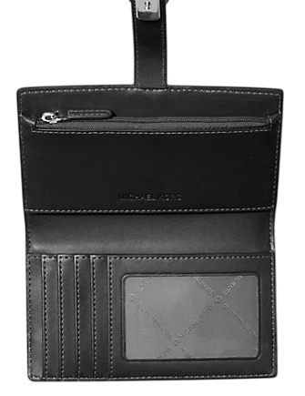 Michael Michael Kors Greenwich Medium Zebra Signature Logo Wallet