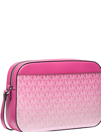 Michael Michael Kors Jet Set Large Ombre Signature Logo Crossbody