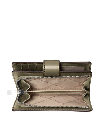 Michael Michael Kors Jet Set Medium Printed Signature Logo Wallet