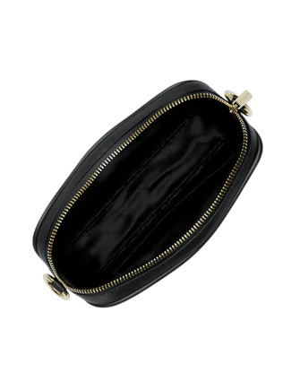 Michael Michael Kors Jet Set Pebbled Leather Camera Crossbody Bag