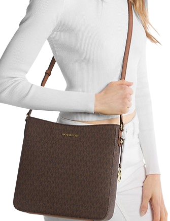 Michael Michael Kors Jet Set Travel Large Logo Messenger Bag
