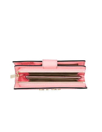 Michael Michael Kors Jet Set Travel Medium Logo Debossed Billfold Wallet