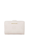 Michael Michael Kors Jet Set Travel Medium Logo Debossed Billfold Wallet