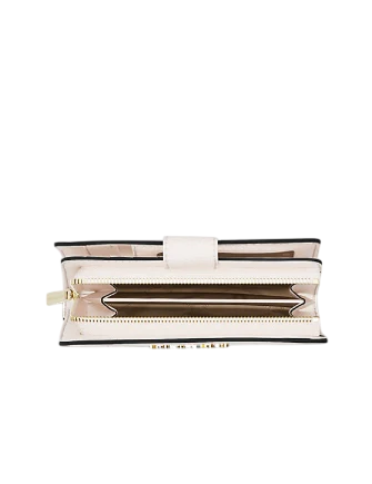 Michael Michael Kors Jet Set Travel Medium Logo Debossed Billfold Wallet