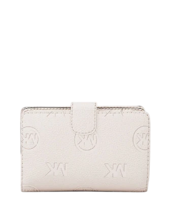 Michael Michael Kors Jet Set Travel Medium Logo Debossed Billfold Wallet