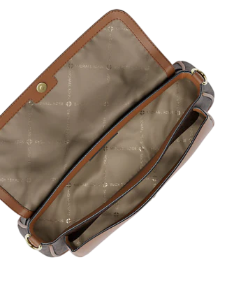 Michael Michael Kors Jet Set Travel Small Signature Logo Crossbody Bag With Pouch